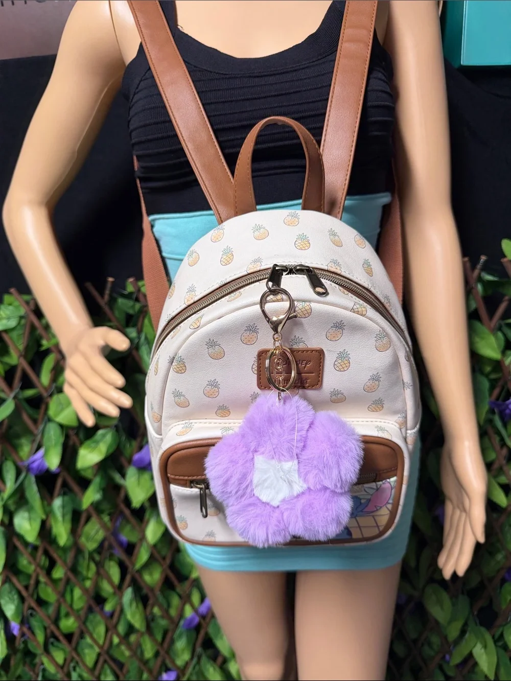 Disney Lilo & Stitch Pineapple Mini Backpack - ohana means family